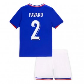 Prima Maglia Francia Pavard 2 Euro 2024 Bambino